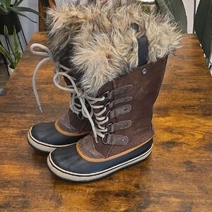 SOREL Joan of Arctic Tall Winter Boots Size 6 / 37